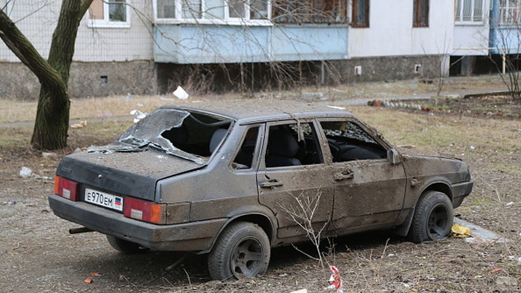 La cuarta jornada de guerra en Ucrania EN IMÁGENES