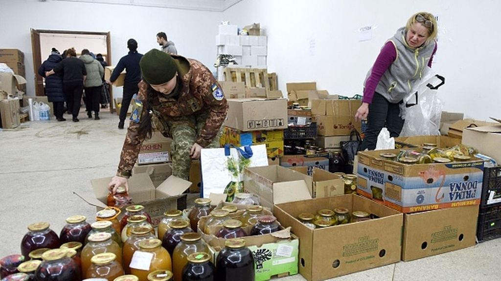 La cuarta jornada de guerra en Ucrania EN IMÁGENES