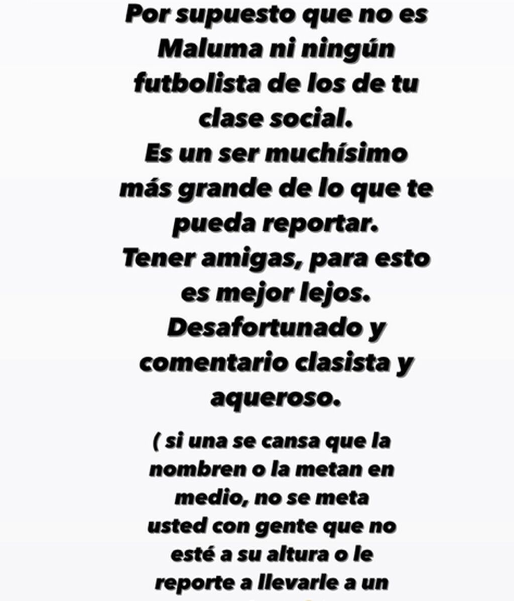 Anabel Pantoja sale en defensa de 'El Negro'