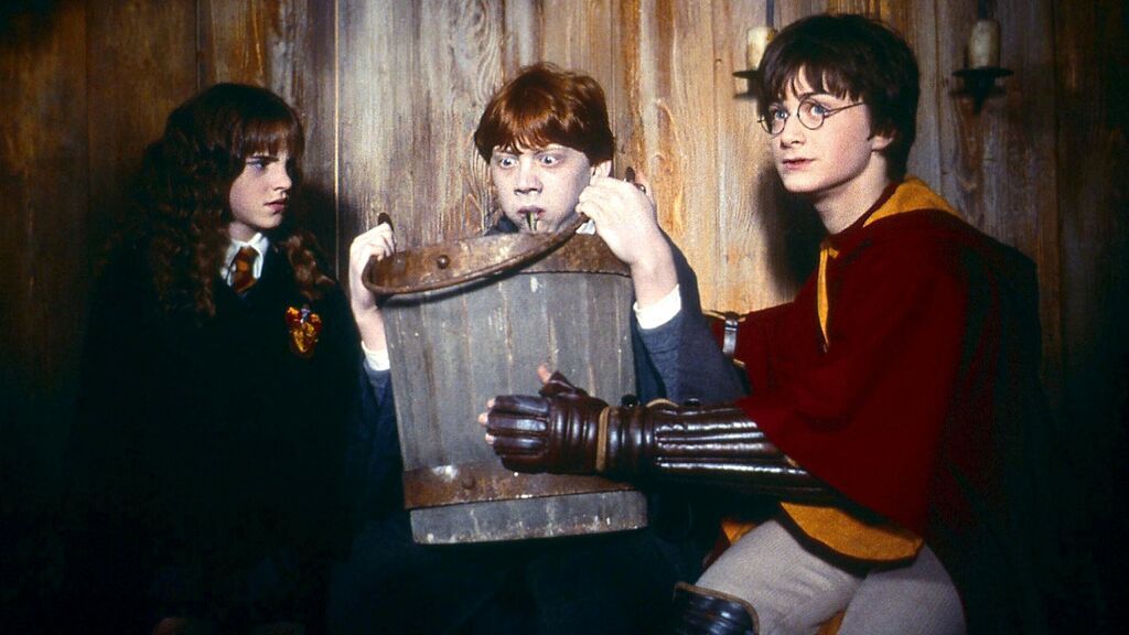 Emma Watson, Daniel Radcliffe y Rupert Grint