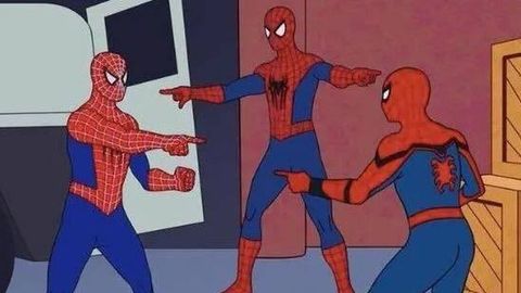 Tom Holland, Tobey Maguire y Andrew Garfield recrean el meme de Spider-Man  - Yasss