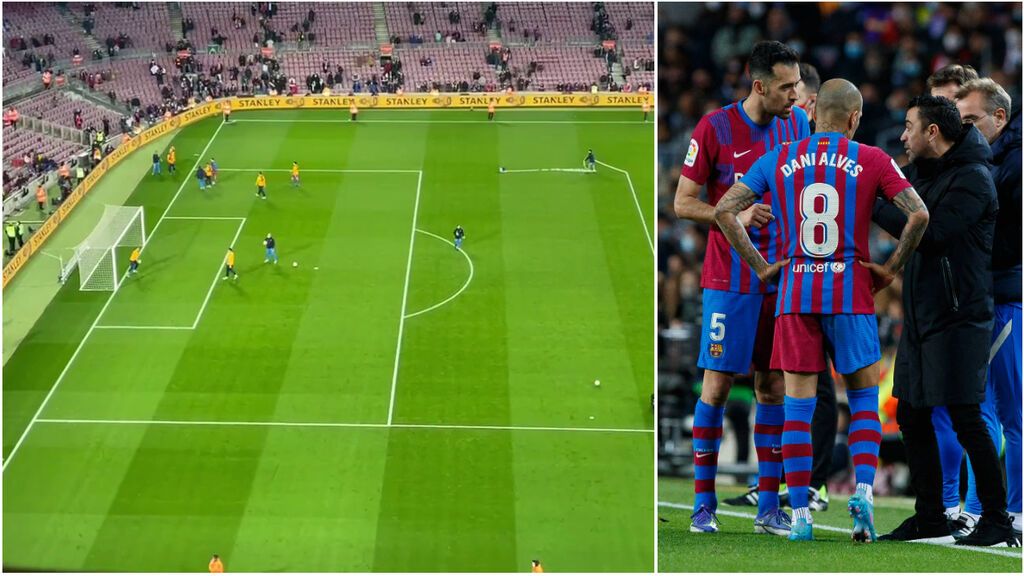 Xavi consigue el compromiso total de la plantilla: el partidillo hasta altas horas en el Camp Nou que lo demuestra