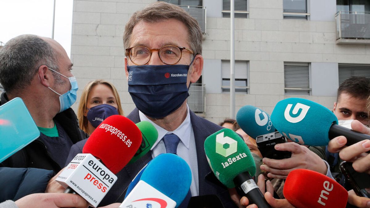 Feijóo mantiene la incógnita sobre su futuro en el PP: “Anunciaré mi decisión a partir del miércoles” Feijóo mantiene la incógnita sobre su futuro en el PP: “Anunciaré mi decisión a partir del miércoles”