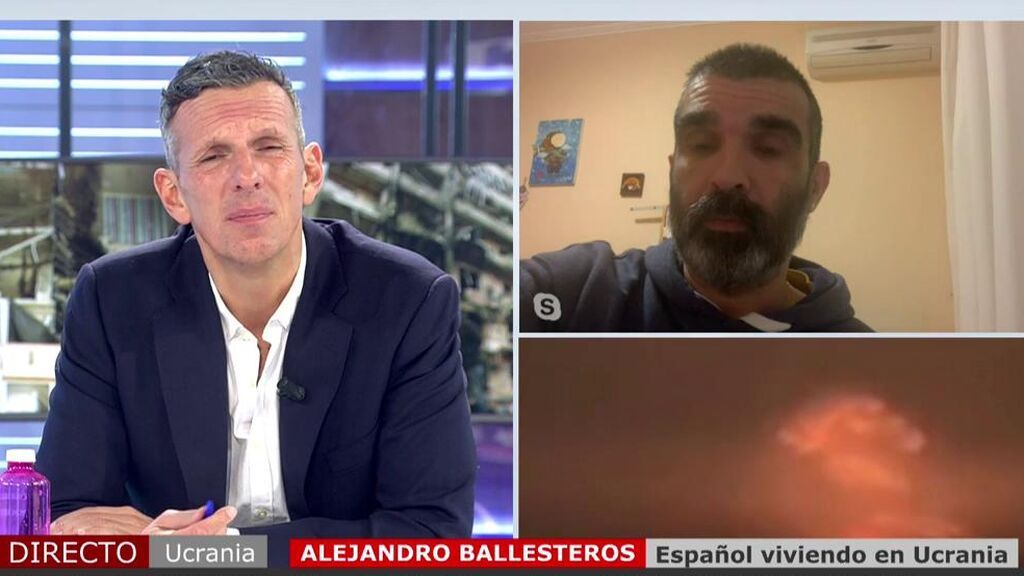 Alejandro Ballestero, español que vive en Ucrania: “He decidido quedarme al lado de mi familia”