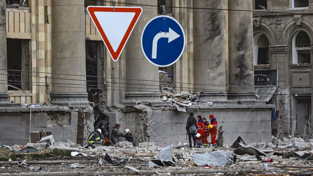 La guerra de Ucrania se recrudece tras seis días EN IMÁGENES