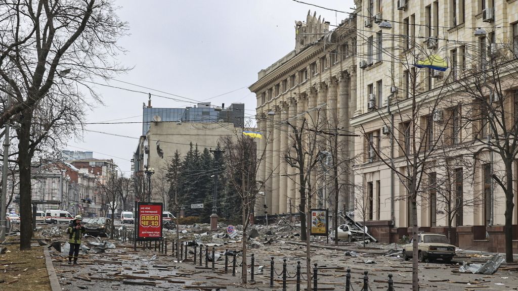 La guerra de Ucrania se recrudece tras seis días EN IMÁGENES