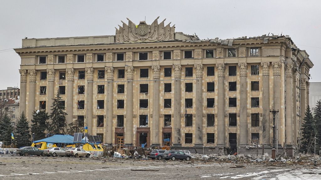 La guerra de Ucrania se recrudece tras seis días EN IMÁGENES