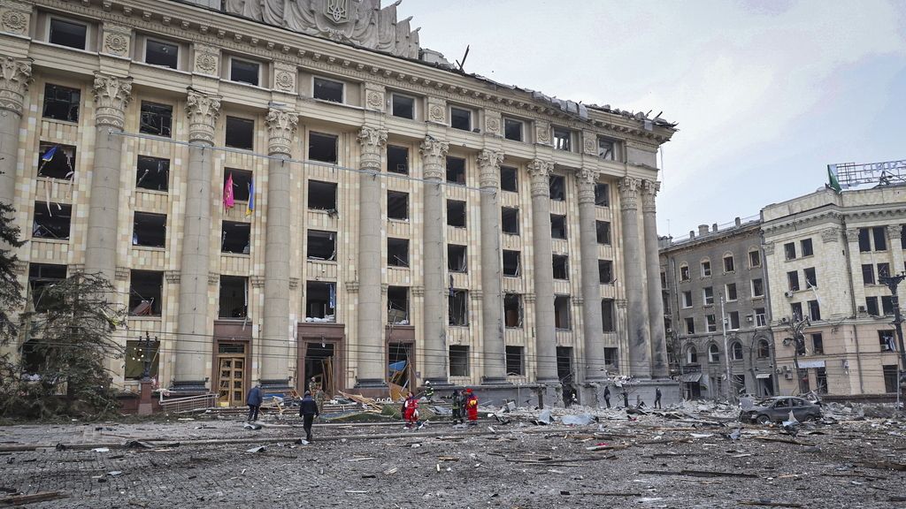 La guerra de Ucrania se recrudece tras seis días EN IMÁGENES