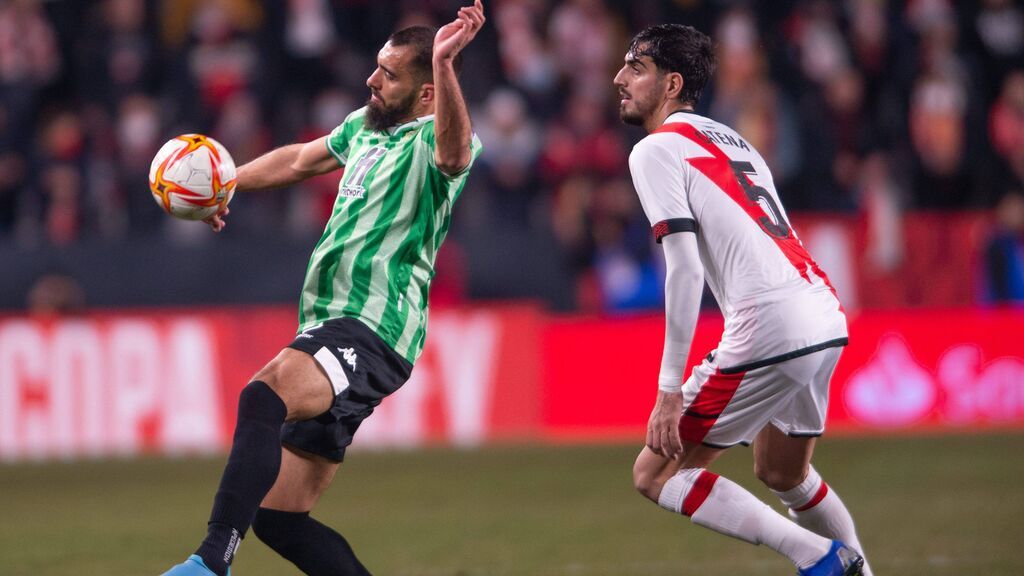 Betis - Rayo Vallecano: la vuelta de las semifinales de la Copa del Rey, el jueves a las 21.00 en Telecinco y mitele.es