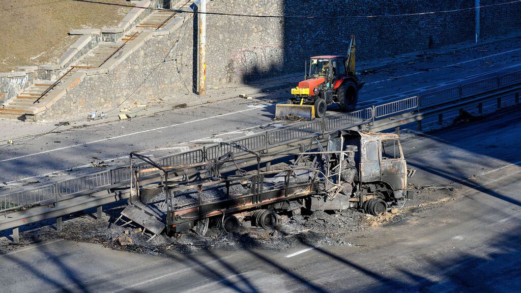 La guerra de Ucrania se recrudece tras seis días EN IMÁGENES
