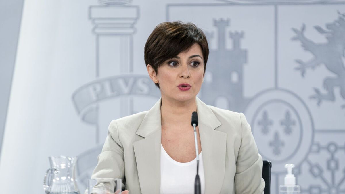 La portavoz del Gobierno, Isabel Rodríguez La portavoz del Gobierno, Isabel Rodríguez