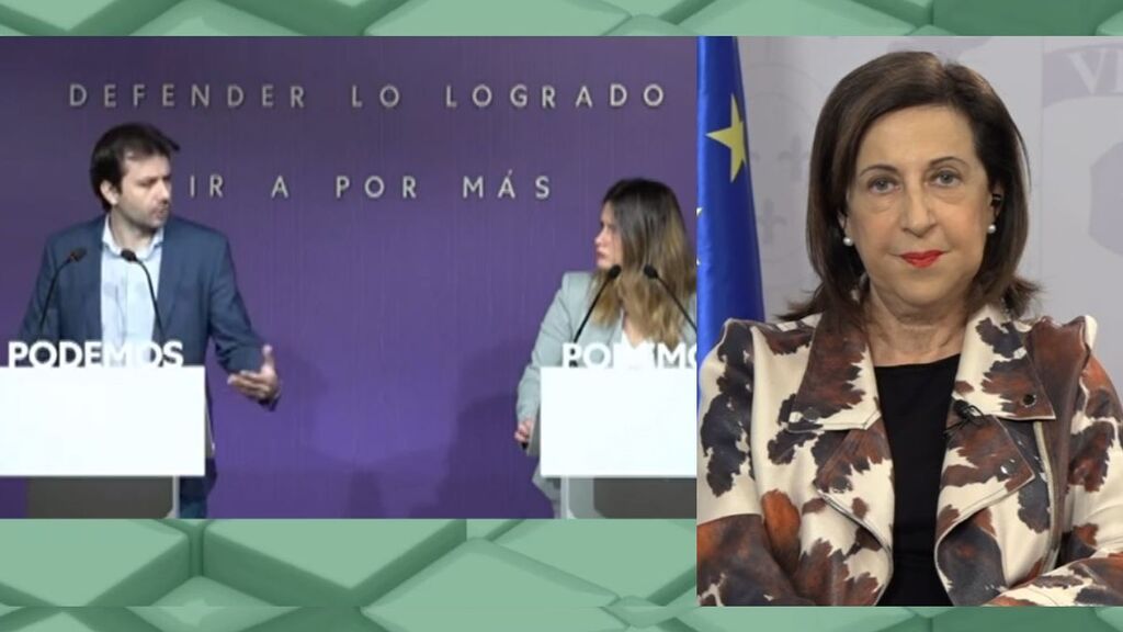 La ministra Robles, tras la crítica de Podemos: "Son fruto del desconocimiento"