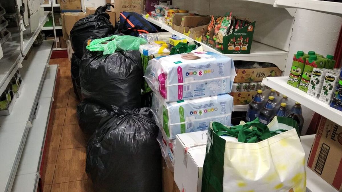 Los ucranianos de Euskadi piden ayuda: recogen ropa, productos de higiene y alimentos