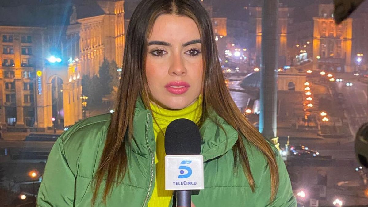 Sol Macaluso, la corresponsal de Telecinco en Ucrania: “Hay imágenes que no me voy a poder quitar de la cabeza”