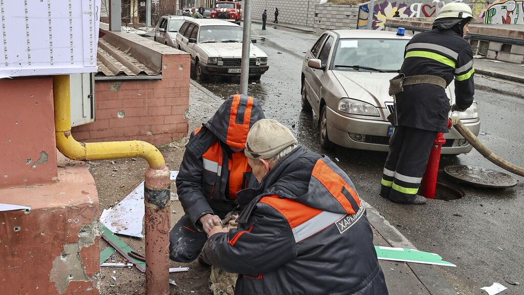 La guerra de Ucrania se recrudece tras seis días EN IMÁGENES