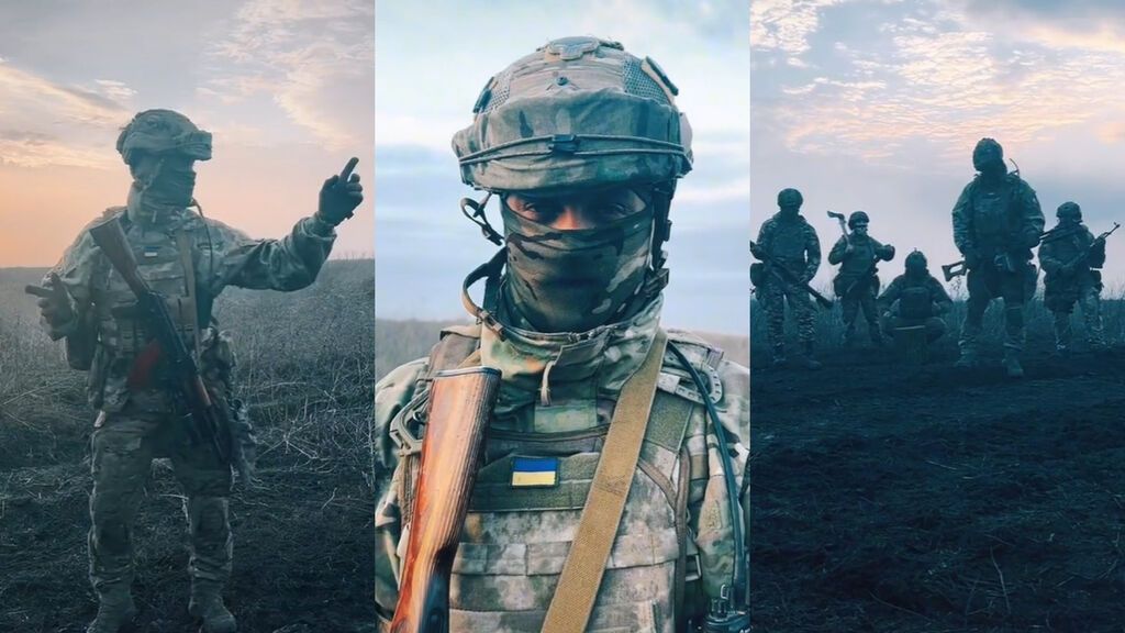 El soldado ucraniano viral en TikTok