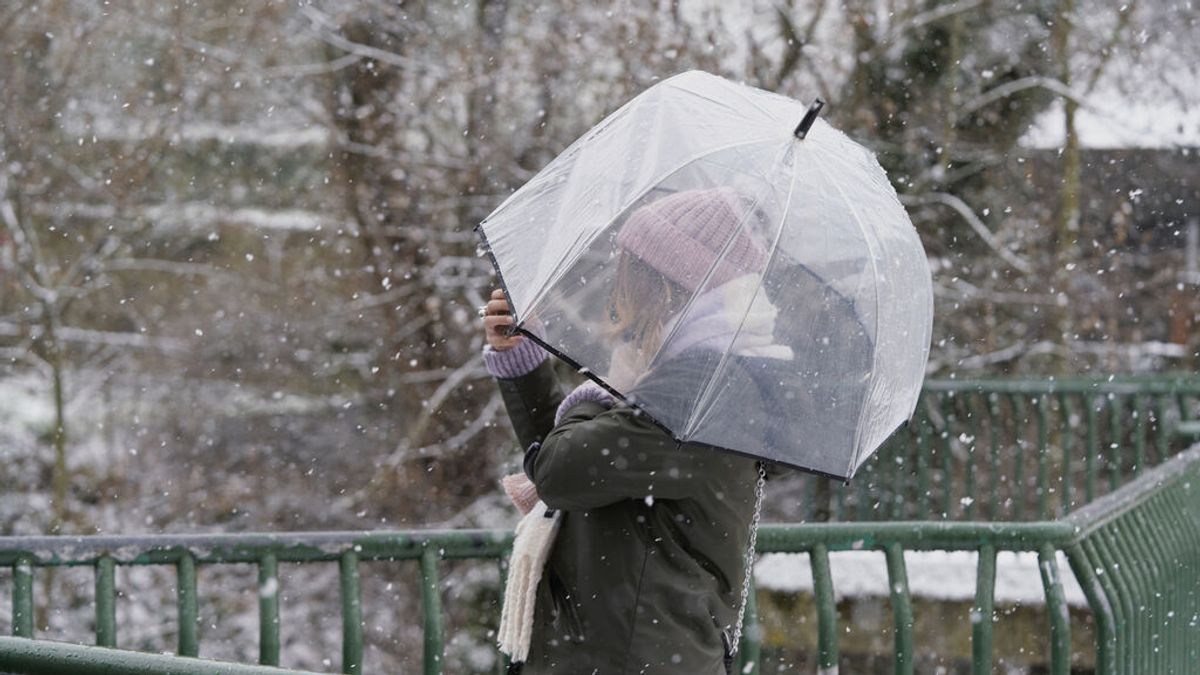 Giro invernal del tiempo: una Dana con aire polar trae lluvia, nieve, frío y viento a España