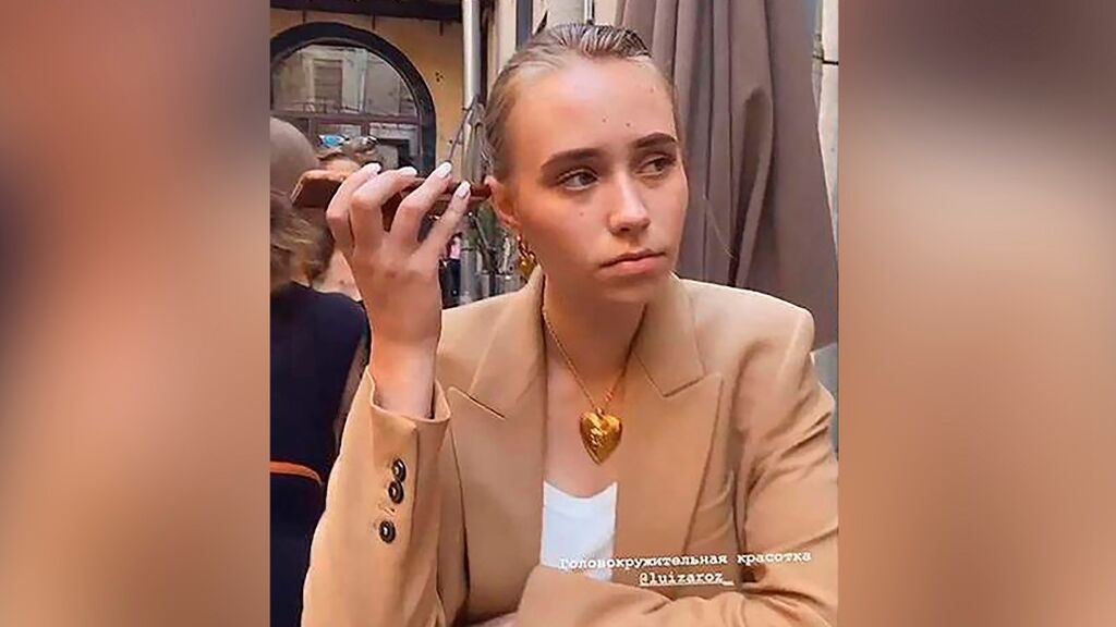 Luiza Rozova, presunta hija de Vladimir Putin