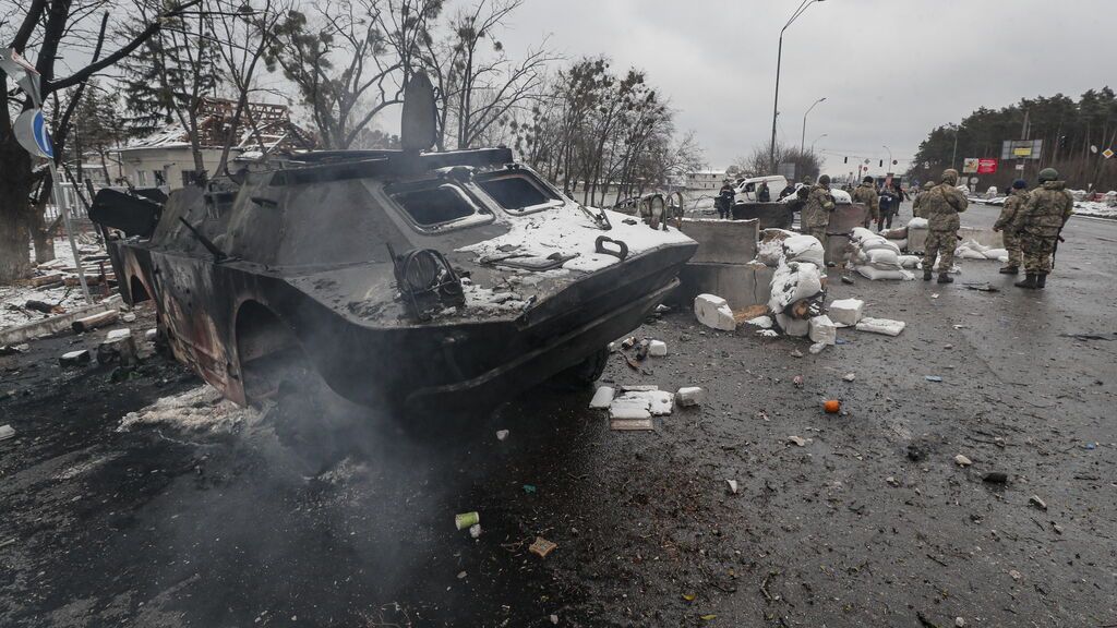 La guerra de Ucrania se recrudece tras seis días EN IMÁGENES