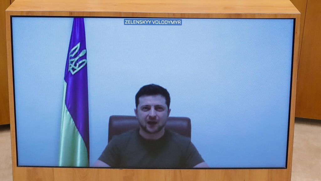 Zelenski, en el Parlamento Europeo: "Luchamos por nuestra libertad. Nadie nos va a romper"