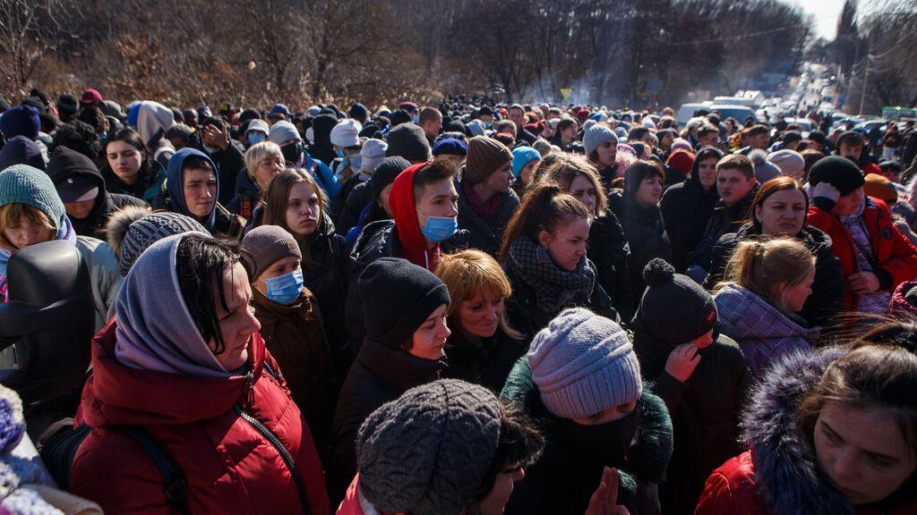 La guerra de Ucrania se recrudece tras seis días EN IMÁGENES