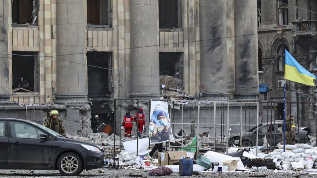 La guerra de Ucrania se recrudece tras seis días EN IMÁGENES