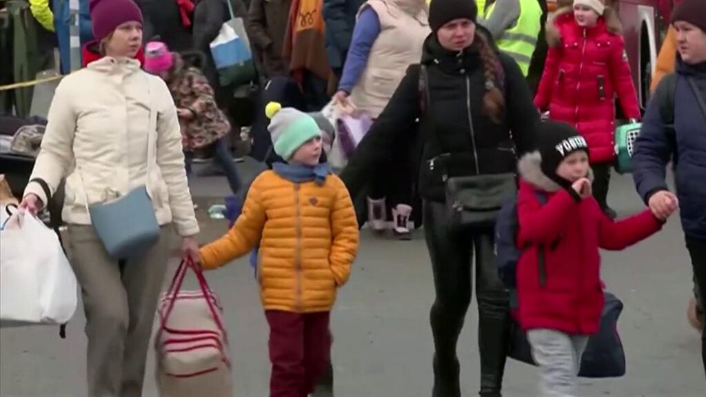 Los niños, los protagonistas de las imágenes más insoportables de la guerra de Ucrania