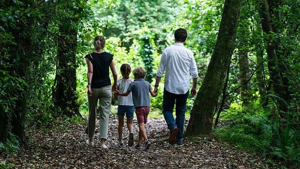 El viaje en familia a Santiago de Compostela cuatro años después de su 'promesa'