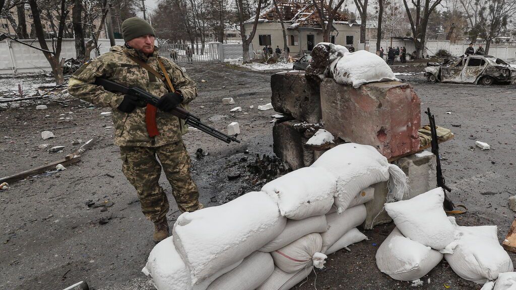 La guerra de Ucrania se recrudece tras seis días EN IMÁGENES