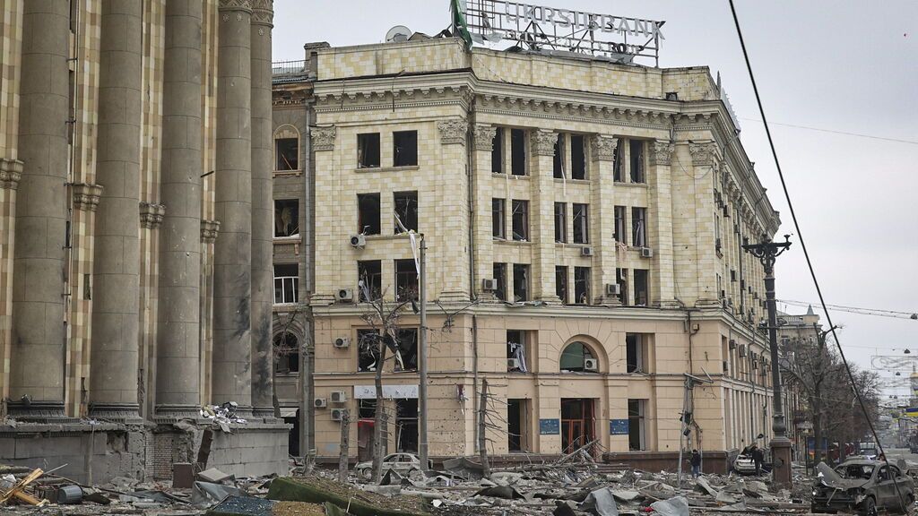 La guerra de Ucrania se recrudece tras seis días EN IMÁGENES