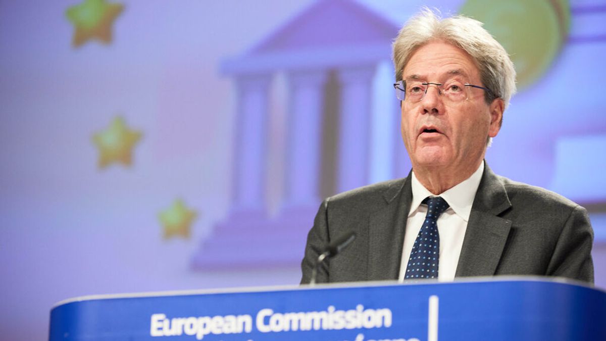 El comisario de Economía, Paolo Gentiloni El comisario de Economía, Paolo Gentiloni