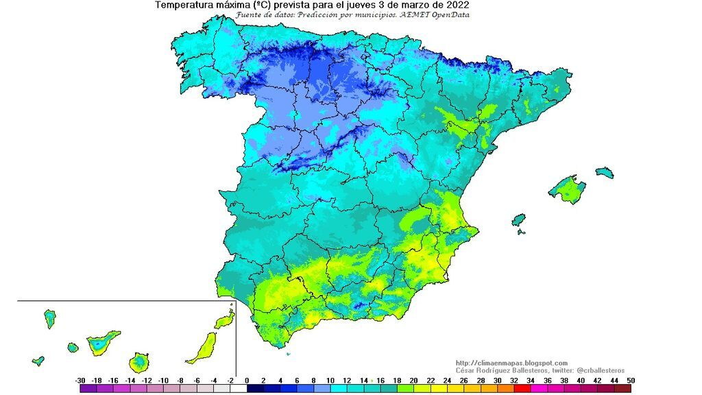 mxaimas jueves