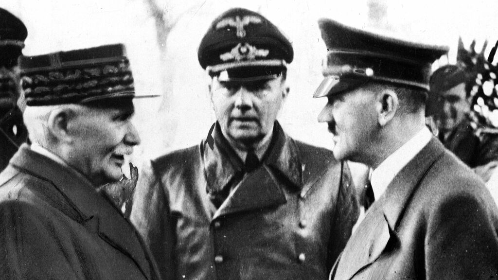 Petain con Hitler