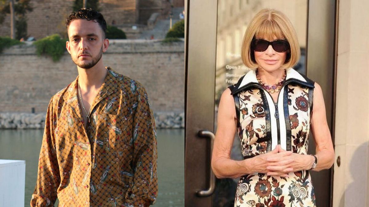 C. Tangana y Anna Wintour coinciden en la Semana de la Moda de Milán llevando el mismo abrigo