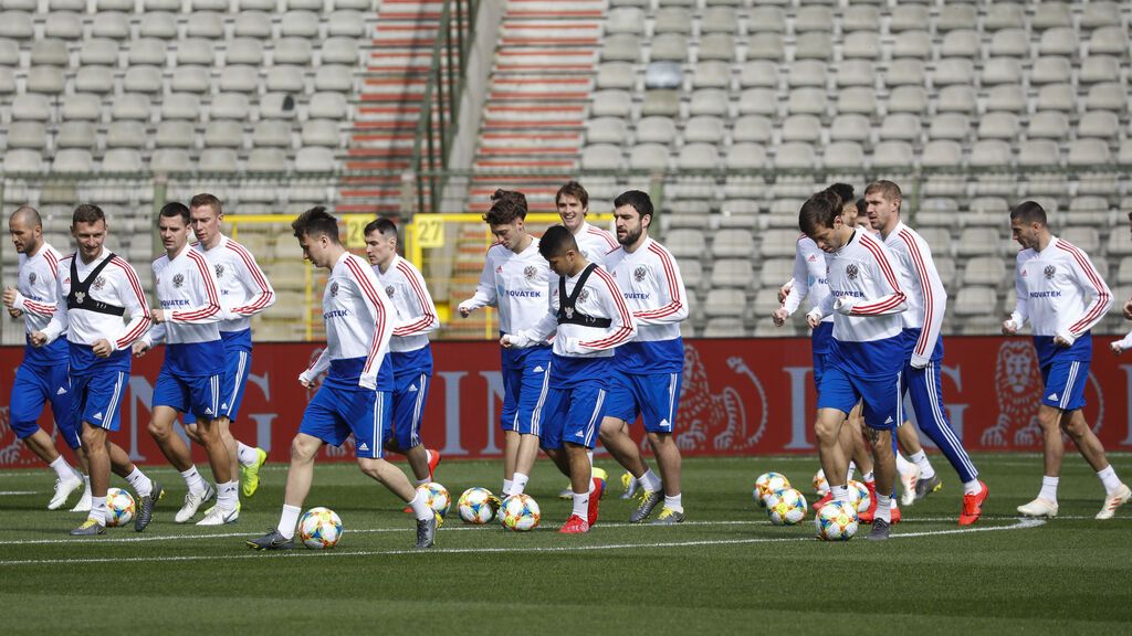 EuropaPress_2010363_20_march_2019_belgium_brussels_russian_players_take_part_in_training