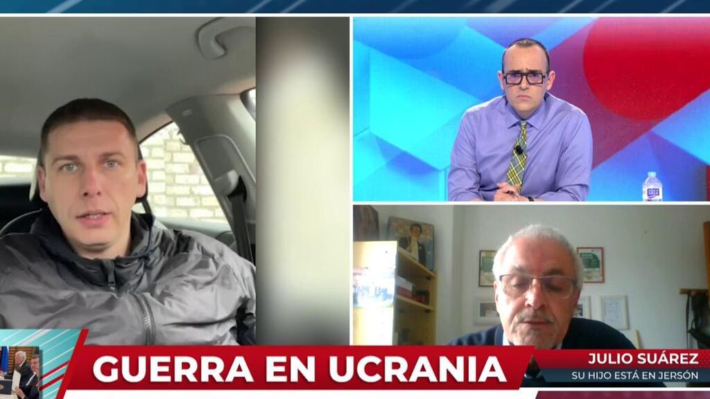 Julio Suárez, padre de Vitaly