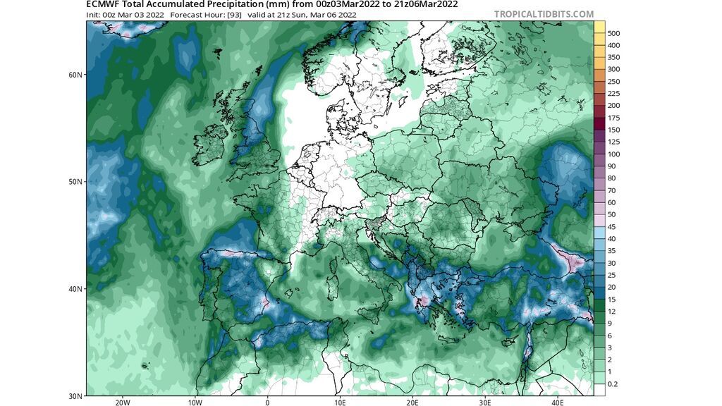 precipitacion ecmwf