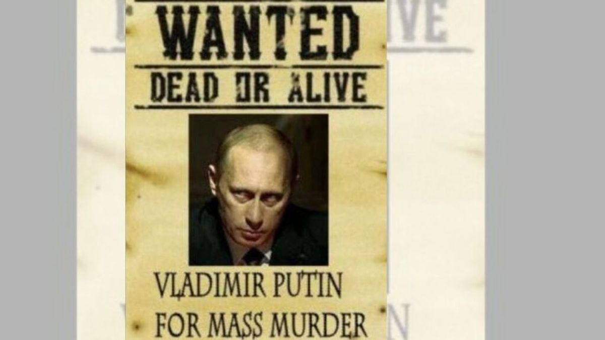 "Se busca vivo o muerto", un empresario ruso ofrece un millón de dólares por capturar a Putin "Se busca vivo o muerto", un empresario ruso ofrece un millón de dólares por capturar a Putin