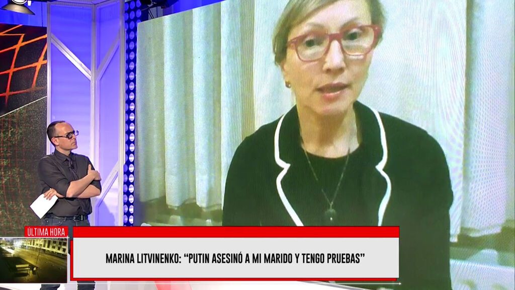 Marina, viuda de Alexander Litvinenko: "Vladímir Putin mató a mi marido" Todo es verdad 2022 Programa 34