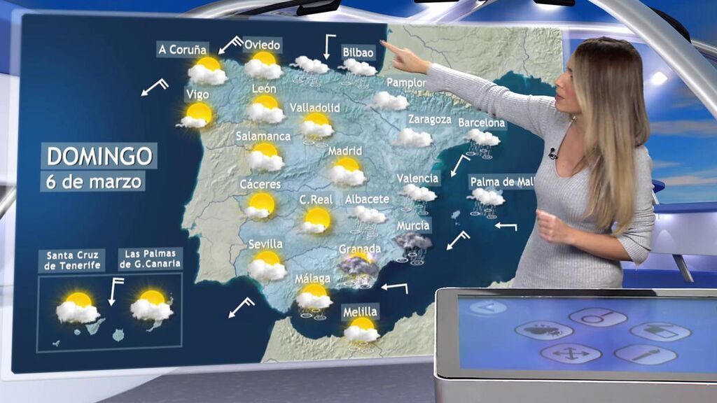 Las lluvias darán tregua en algunas zonas de España: el tiempo para el fin de semana