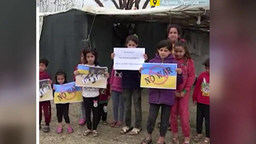 Los niños refugiados de Siria y su mensaje a los pequeños de Ucrania