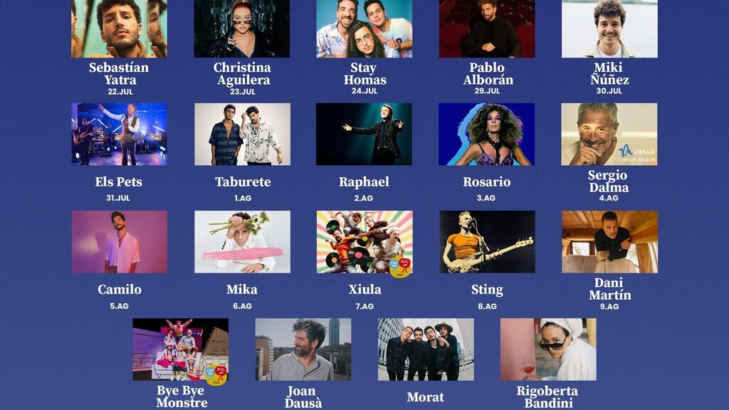 Cartel del Festival Cap Roig 2022