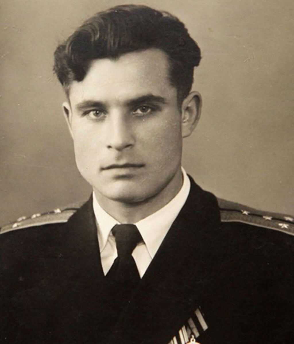 El comandante de submarinos soviéticos Vasili Arjípov