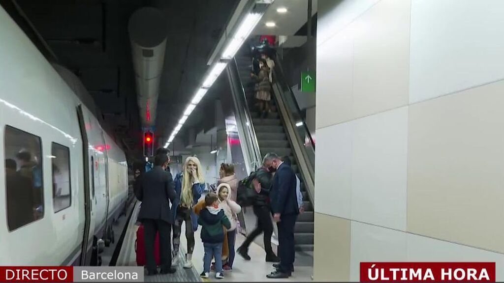 Última hora: Llegan los primeros trenes de refugiados ucranianos a España