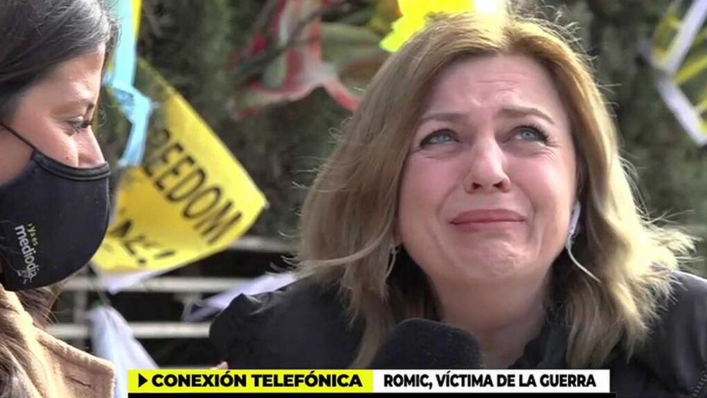 Una madre habla desde España en directo con su hijo que se ha ido a Ucrania a luchar: "Te pido que vuelvas sano, vivo"