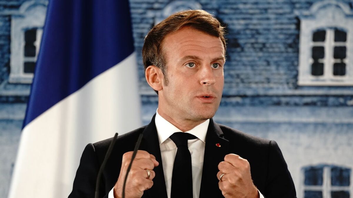 Macron anuncia su candidatura a la reelección como presidente de Francia Macron anuncia su candidatura a la reelección como presidente de Francia