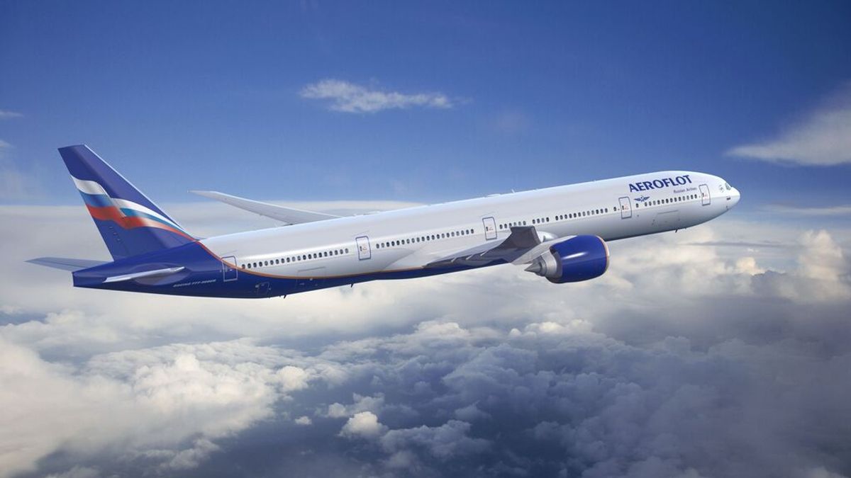 Avión de la compañía aérea rusa Aeroflot Avión de la compañía aérea rusa Aeroflot