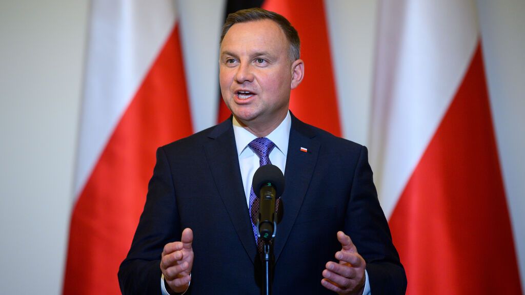 Archivo - El presidente de Polonia, Andrzej Duda