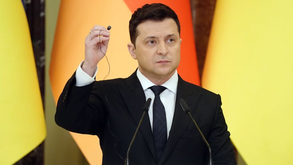 El presidente de Ucrania, Volodimir Zelenski