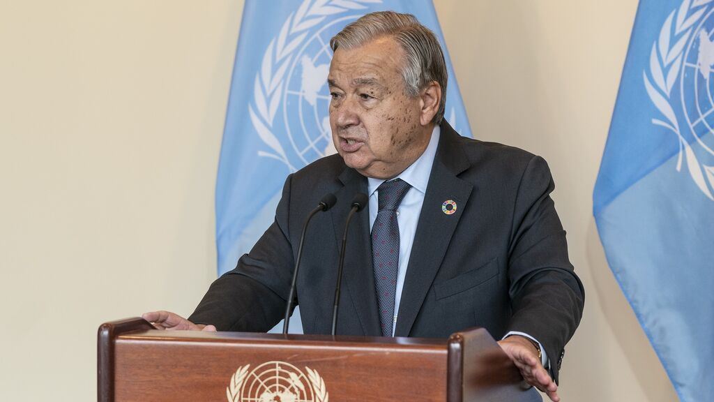 Archivo - El secretario general de la ONU, António Guterres